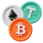 All cryptocurrencies are supported at Bet 90 Online Casino